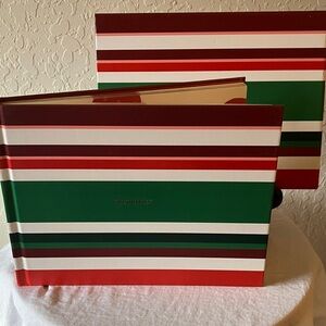 Kate Spade: Jolly Strip Memory Book- Photo Album- 224 pages- Ribbon Bookmark